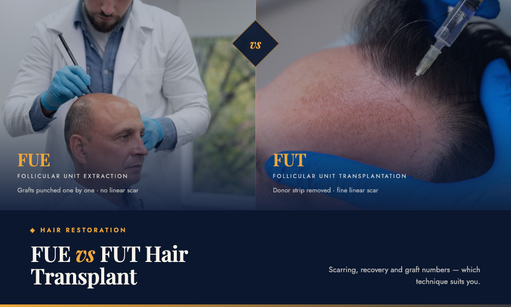 FUE Hair Transplant vs FUT: Which Method Suits You?