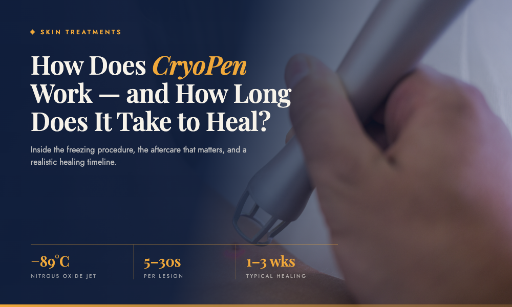 How Does CryoPen Work and How Long Does It Take to Heal?