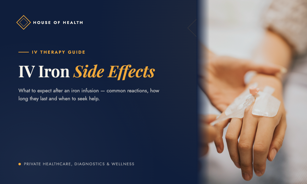 IV Iron Side Effects: What to Expect and Manage