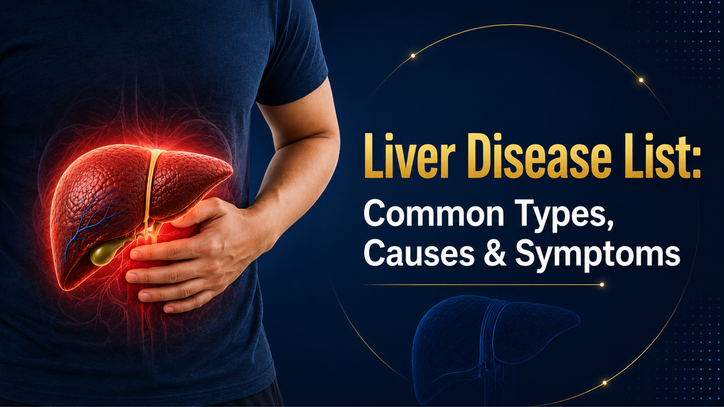 Liver Disease Type: Causes, and Symptoms