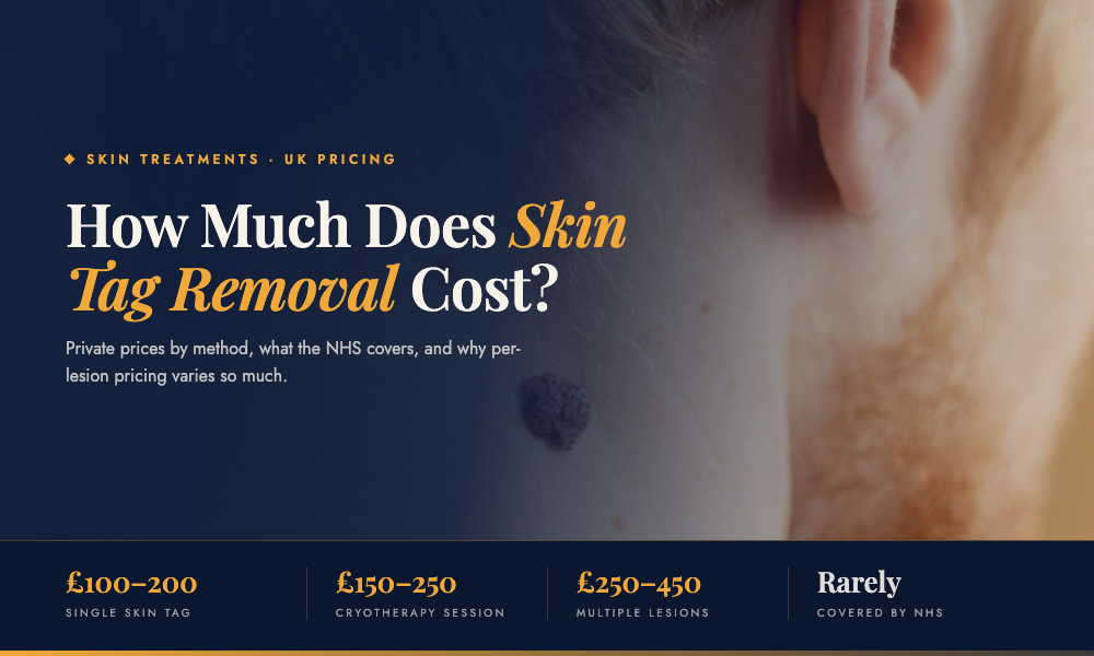 Skin Tag Removal Cost: What You Will Pay in the UK